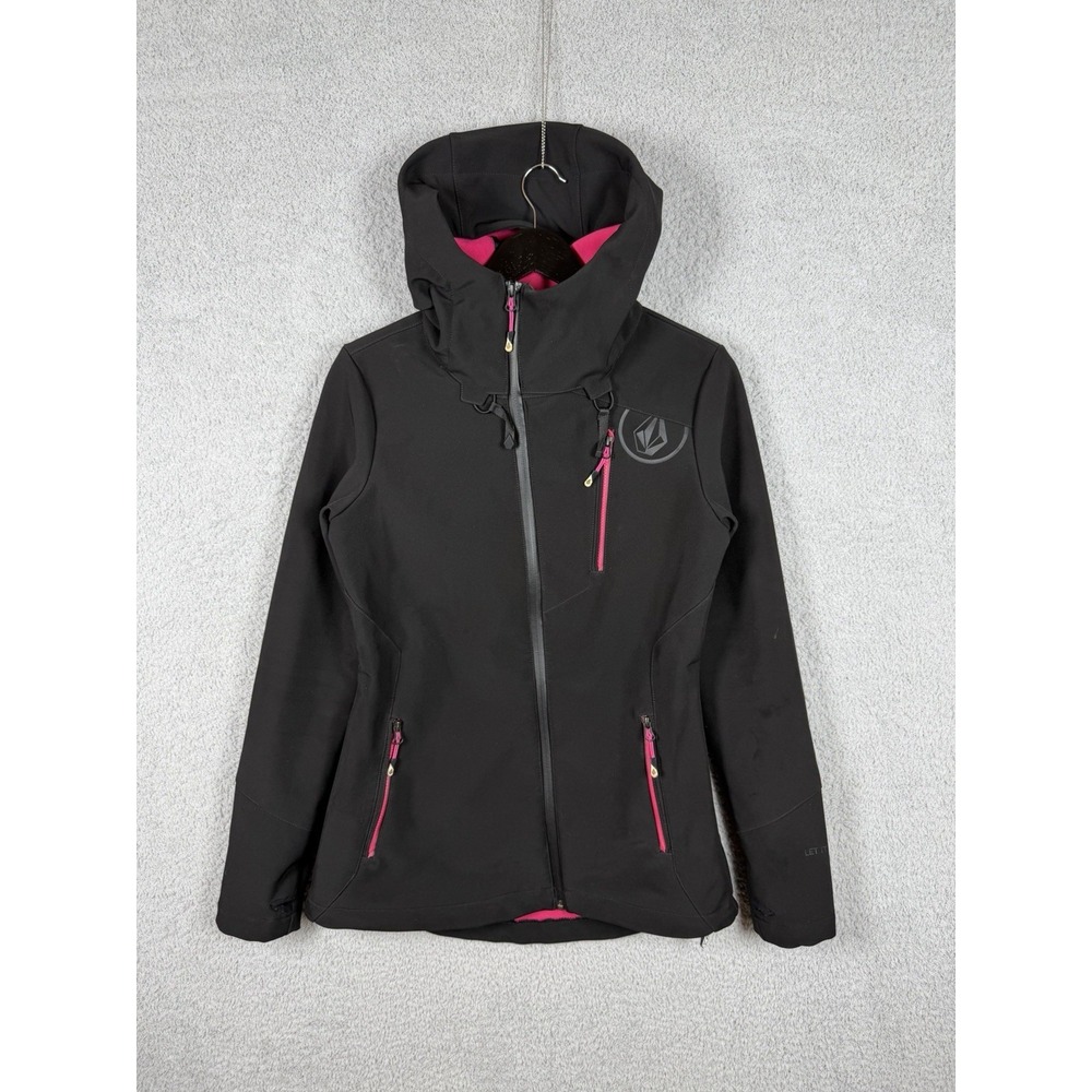 Volcom‎ 5Kmm Softshell Jacket Women's Black/Pink Size S